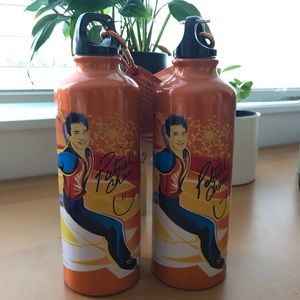 Patrick Chan's Autographed Water Bottle